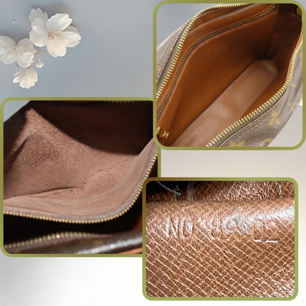 Louis Vuitton Set Trocadero 27 Crossbody + Zip Around Wallet + Necessities Case - Picture 8 of 12